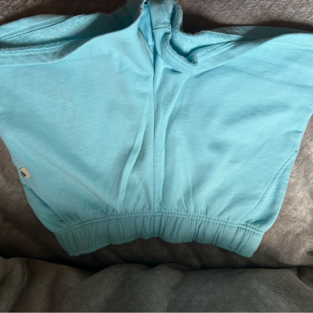 High Waist Women's Shorts in Light Blue